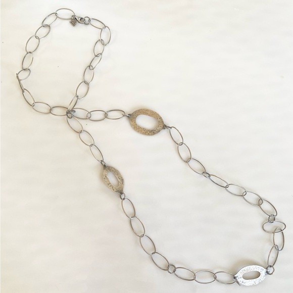 Silpada Oxidized Brushed Sterling Silver Necklace N1506. 35” inches long - Picture 3 of 7